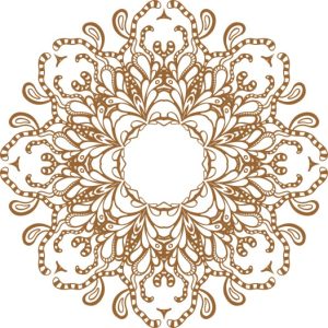 Vector Hoa Văn Cổ Điển, Mandala, Hoa Văn Tem Nhãn (694)