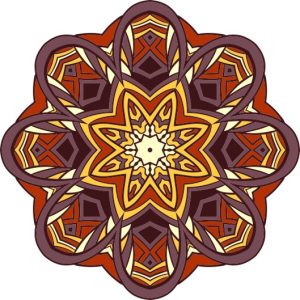 Vector Hoa Văn Cổ Điển, Mandala, Hoa Văn Tem Nhãn (70)
