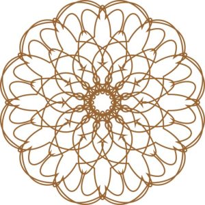 Vector Hoa Văn Cổ Điển, Mandala, Hoa Văn Tem Nhãn (727)