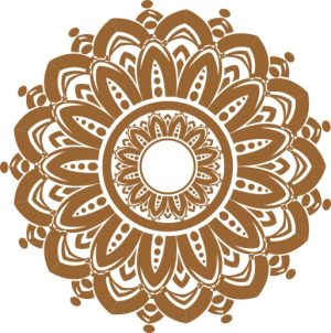 Vector Hoa Văn Cổ Điển, Mandala, Hoa Văn Tem Nhãn (728)