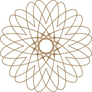 Vector Hoa Văn Cổ Điển, Mandala, Hoa Văn Tem Nhãn (729)