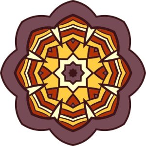 Vector Hoa Văn Cổ Điển, Mandala, Hoa Văn Tem Nhãn (73)