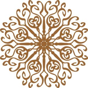 Vector Hoa Văn Cổ Điển, Mandala, Hoa Văn Tem Nhãn (733)