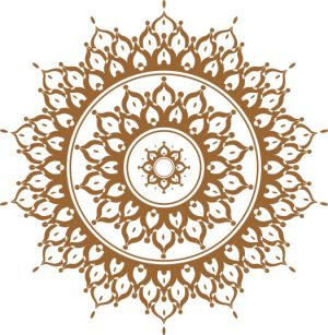 Vector Hoa Văn Cổ Điển, Mandala, Hoa Văn Tem Nhãn (734)