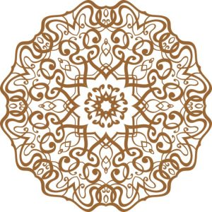 Vector Hoa Văn Cổ Điển, Mandala, Hoa Văn Tem Nhãn (735)