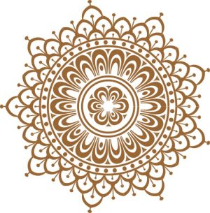 Vector Hoa Văn Cổ Điển, Mandala, Hoa Văn Tem Nhãn (738)