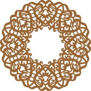 Vector Hoa Văn Cổ Điển, Mandala, Hoa Văn Tem Nhãn (739)