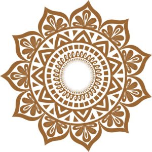 Vector Hoa Văn Cổ Điển, Mandala, Hoa Văn Tem Nhãn (740)