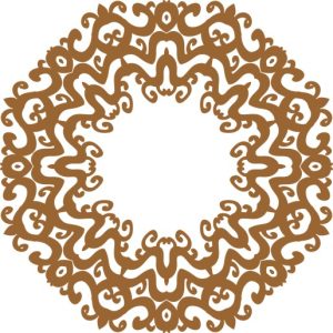 Vector Hoa Văn Cổ Điển, Mandala, Hoa Văn Tem Nhãn (743)