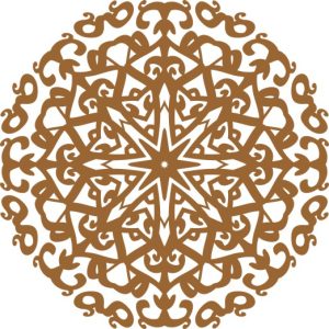 Vector Hoa Văn Cổ Điển, Mandala, Hoa Văn Tem Nhãn (745)