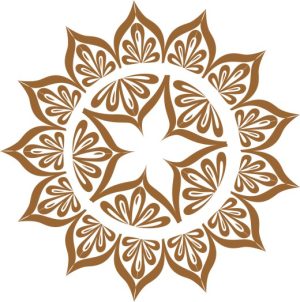 Vector Hoa Văn Cổ Điển, Mandala, Hoa Văn Tem Nhãn (748)