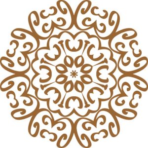 Vector Hoa Văn Cổ Điển, Mandala, Hoa Văn Tem Nhãn (749)