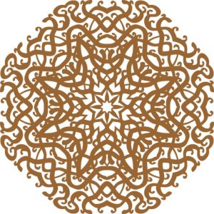 Vector Hoa Văn Cổ Điển, Mandala, Hoa Văn Tem Nhãn (751)