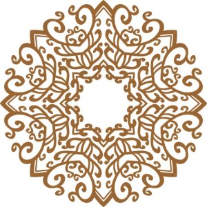 Vector Hoa Văn Cổ Điển, Mandala, Hoa Văn Tem Nhãn (759)