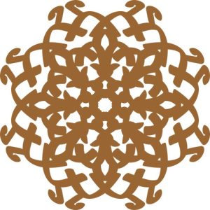 Vector Hoa Văn Cổ Điển, Mandala, Hoa Văn Tem Nhãn (761)