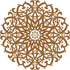 Vector Hoa Văn Cổ Điển, Mandala, Hoa Văn Tem Nhãn (763)