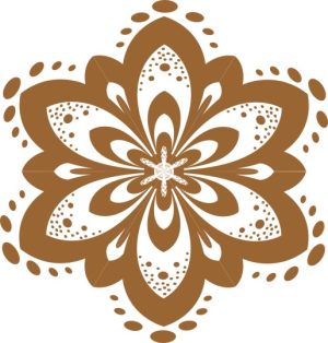 Vector Hoa Văn Cổ Điển, Mandala, Hoa Văn Tem Nhãn (768)