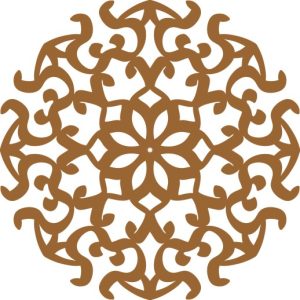 Vector Hoa Văn Cổ Điển, Mandala, Hoa Văn Tem Nhãn (769)