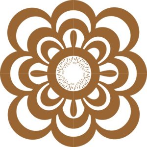 Vector Hoa Văn Cổ Điển, Mandala, Hoa Văn Tem Nhãn (770)