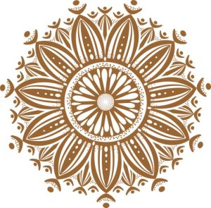 Vector Hoa Văn Cổ Điển, Mandala, Hoa Văn Tem Nhãn (776)