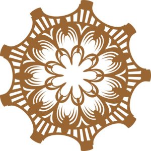 Vector Hoa Văn Cổ Điển, Mandala, Hoa Văn Tem Nhãn (782)