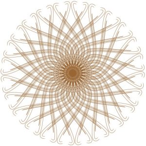 Vector Hoa Văn Cổ Điển, Mandala, Hoa Văn Tem Nhãn (783)