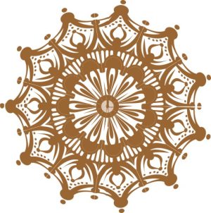 Vector Hoa Văn Cổ Điển, Mandala, Hoa Văn Tem Nhãn (784)