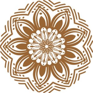 Vector Hoa Văn Cổ Điển, Mandala, Hoa Văn Tem Nhãn (788)