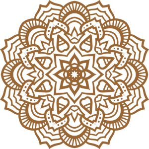 Vector Hoa Văn Cổ Điển, Mandala, Hoa Văn Tem Nhãn (795)