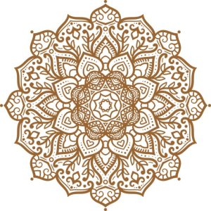 Vector Hoa Văn Cổ Điển, Mandala, Hoa Văn Tem Nhãn (799)