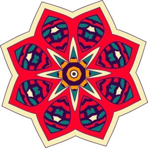 Vector Hoa Văn Cổ Điển, Mandala, Hoa Văn Tem Nhãn (80)