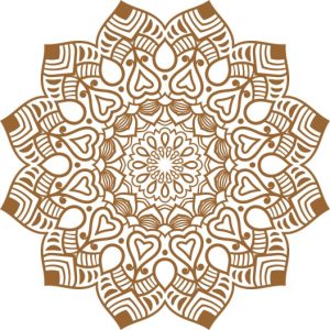 Vector Hoa Văn Cổ Điển, Mandala, Hoa Văn Tem Nhãn (801)