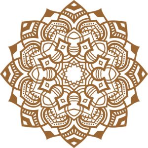 Vector Hoa Văn Cổ Điển, Mandala, Hoa Văn Tem Nhãn (807)