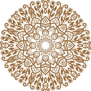 Vector Hoa Văn Cổ Điển, Mandala, Hoa Văn Tem Nhãn (813)