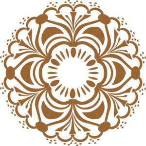 Vector Hoa Văn Cổ Điển, Mandala, Hoa Văn Tem Nhãn (814)