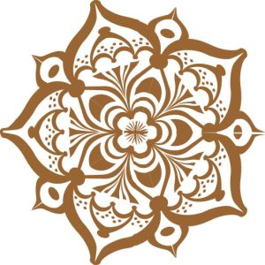 Vector Hoa Văn Cổ Điển, Mandala, Hoa Văn Tem Nhãn (818)