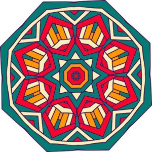 Vector Hoa Văn Cổ Điển, Mandala, Hoa Văn Tem Nhãn (82)
