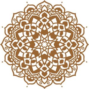 Vector Hoa Văn Cổ Điển, Mandala, Hoa Văn Tem Nhãn (821)