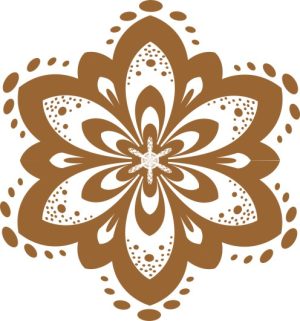 Vector Hoa Văn Cổ Điển, Mandala, Hoa Văn Tem Nhãn (822)