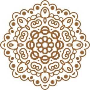 Vector Hoa Văn Cổ Điển, Mandala, Hoa Văn Tem Nhãn (824)