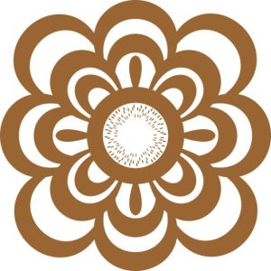 Vector Hoa Văn Cổ Điển, Mandala, Hoa Văn Tem Nhãn (825)