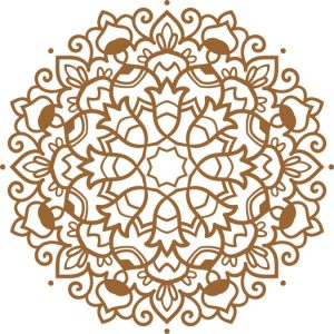 Vector Hoa Văn Cổ Điển, Mandala, Hoa Văn Tem Nhãn (827)