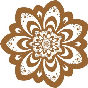 Vector Hoa Văn Cổ Điển, Mandala, Hoa Văn Tem Nhãn (828)