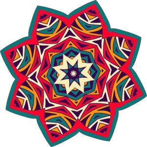 Vector Hoa Văn Cổ Điển, Mandala, Hoa Văn Tem Nhãn (83)