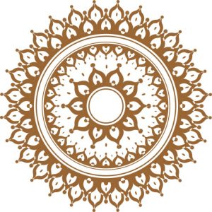 Vector Hoa Văn Cổ Điển, Mandala, Hoa Văn Tem Nhãn (834)