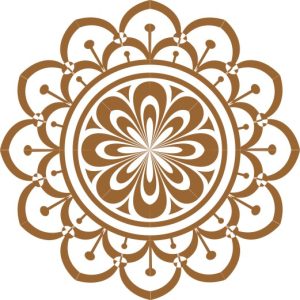 Vector Hoa Văn Cổ Điển, Mandala, Hoa Văn Tem Nhãn (837)