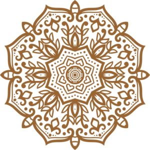 Vector Hoa Văn Cổ Điển, Mandala, Hoa Văn Tem Nhãn (839)