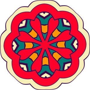 Vector Hoa Văn Cổ Điển, Mandala, Hoa Văn Tem Nhãn (84)