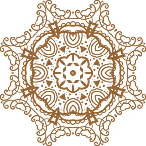 Vector Hoa Văn Cổ Điển, Mandala, Hoa Văn Tem Nhãn (842)