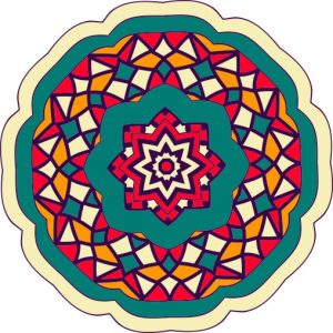 Vector Hoa Văn Cổ Điển, Mandala, Hoa Văn Tem Nhãn (95)